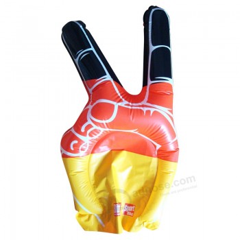 PE Inflatable Customized Cheering Hands for Promotional for sale