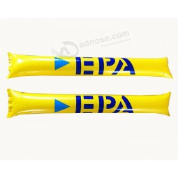 Wholesale custom 2017 Promotional PE Inflatable Cheering Noise Maker
