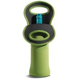 750Ml enkele neopreen wijnfles koeler meT riTs voor op maaT meT uw logo