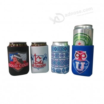 Neoprene impresso impermeável pode koozie para a cerveja para o cosTume com o seu logoTipo