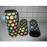 Op maaT gemaAkTe paTroon bedrukTe neopreen blikhouder koeler voor op maaT meT uw logo