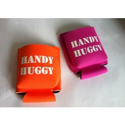 Custom Neoprene Stubby Holder with Pouch Pocket for custom with your logo