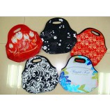 Tragbare isolierTe LunchBox NeoprenkühLTasche für benuTzerdefinierTe miT Ihrem Logo