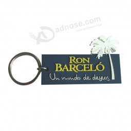 Regalo promocional de aLTa calidad personalizado al por mayor T-Camisa de encargo sofT pvc keychain