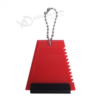 Wholesale customized high quality Promotional Mini Ice Scraper Keychain for Sale