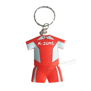 Wholesale customized high quality Fashion Promotion Gift Soft PVC Keychain with your logo