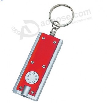 Professional Supplier Promotion Gift Mini LED Keychain Light with printing your logo