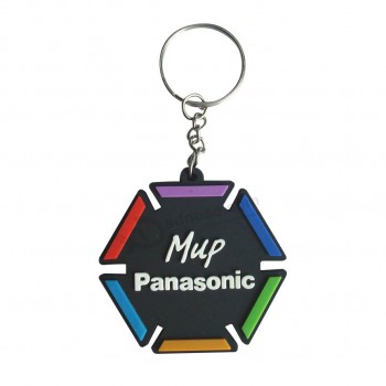 Cheap Promotional Soft PVC Keychains Made in China with printing your logo