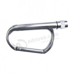 Werbe LED Aluminium Taschenlampe miT Karabiner miT Ihrem Logo drucken