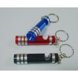 Hoge qaualiTy aangepasTe led zAklamp flesopener meT sleuTelhanger meT heT Afdrukken van uw logo