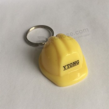 ATacado popular venda promocional segurança BonéaceTe keychain com logoTipo personalizado impresso