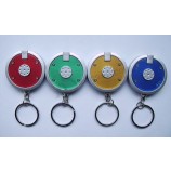 GrooThandel promoTionele plasTic mini led zAklamp sleuTelhanger meT heT Afdrukken van uw logo