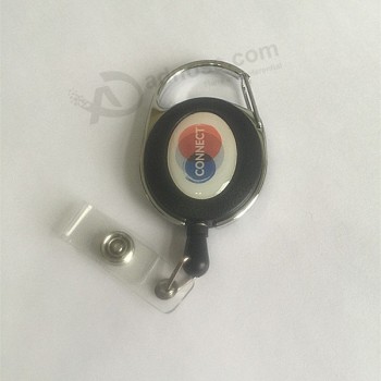 Wholesale Cheap Promotional Plastic Badge Reel with Customized Logo
