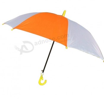 Cheap Custom Auto Open Straight Rainbow Kid Umbrella with printing your logo