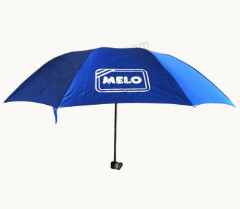 Most Popular 23"*8k 3 Foldable Umbrella for Promotion with printing your logo