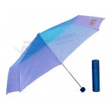 高品質と低価格あなたのロゴを印刷する3折り畳み雨傘