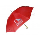 Kundenspezifischer EnTwurf 21 Zoll preiswerTer fördernder SelbsTöffnender gerader Regenschirm miT dem Drucken Ihres Logos