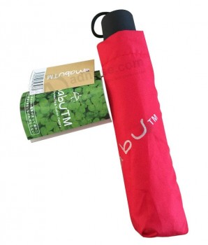 рекламный дешевый 3-кратный зонтик с футляром с печатью вашего логотипа