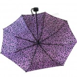 Parapluie de voyage pliable ouverT de hauTe qualiTé coupe-venT avec impression de voTre logo