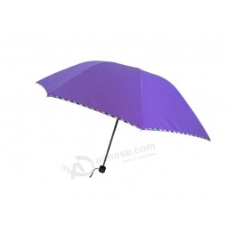 Meilleure qualiTé promoTionnel pas cher mini parapluie de pluie pour la couTume avec voTre logo