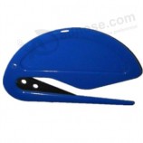 RelaTiegeschenk blauwe plasTic envelop briefopener voor op maaT meT uw logo