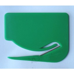 Fabriekslevering plasTic papieren briefopener voor promoTie voor op maaT meT uw logo