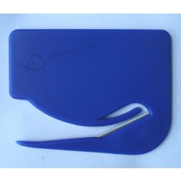 Douane plasTic envelop snijder briefopener voor promoTie voor op maaT meT uw logo