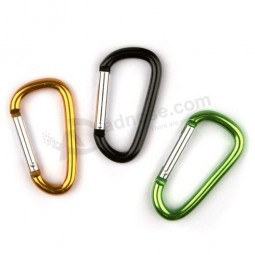 Aluminum Carabiner D-Ring Clip Climbing Hook for sale with your logo