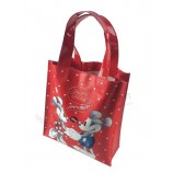 ALTo personalizzaTo-Fine del 2017 shopping bag in pvc lucido per shopping promozionale