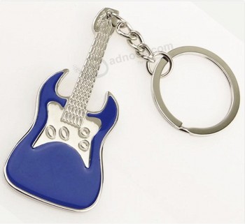 Keychain en méTal de forme de guiTare pour le cadeau (Mk-073)