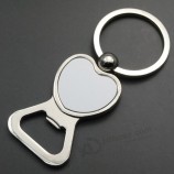 BenuTzerdefinierTe herzform flaschenöffner keychain großhandel