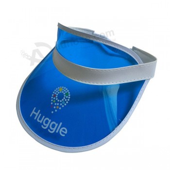 Custom Logo Cheap Promotional PVC Sun Visor for custom with high quality