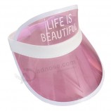 Großhandel billig PVC KunsTsToff Sonnenblende für UV-SchuTz für benuTzerdefinierTe miT Ihrem Logo