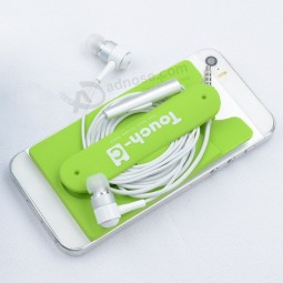 Hot Sale Silicon Card Holder with Phone Stand (pH-01)