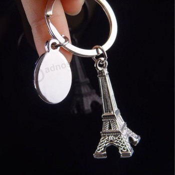 China Supplier Eiffel Tower Keychain for Souvenir Gift