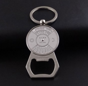 Promotion Calendar Bottle Opener Keyring with Cheap Price