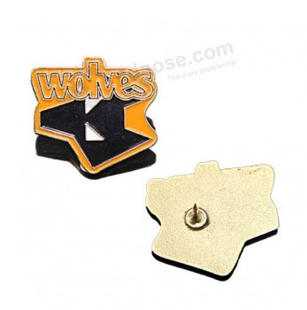 Customized Metal Pin Badge with Butterfly Cap (PB-038)