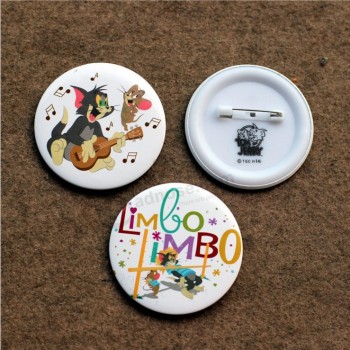 Promotion Gift Button Badge with Full Color Printed Logo