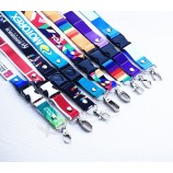 Cordones de poliésTer impresos personalizados para regalo de promoción (Ly-001)