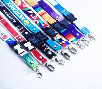 Custom Printed Polyester Lanyards for Promotion Gift (LY-001)