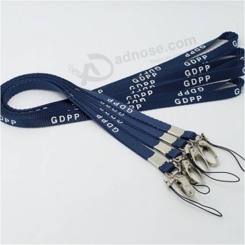 Promotional Custom Polyester Lanyard with Mobile Phone Strap (LY-028)