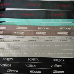 Wholesale Custom Logo Polyester Double Sided Satin Ribbon by The Yard