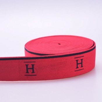 Wholesale High Tenacity Red Polyester/Nylon/Cotton Strap Elastic with Buckle