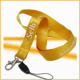 Wholesale Strong Extra Thick Nylon Lanyard with Custom Logo for Show and high quality