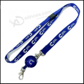 Wholesale Customized Color Dye Sublimated/Thermal Transfer Logo Custom Lanyard for Workers