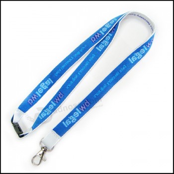 Wholesale Neck Strap Woven Hand Knitted/Switched Logo Custom Lanyard for Company