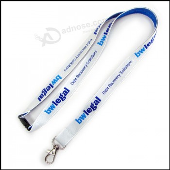 Wholesale 3D Thick Woven/Jacquard/Embroidered Logo Custom Lanyard for Conference