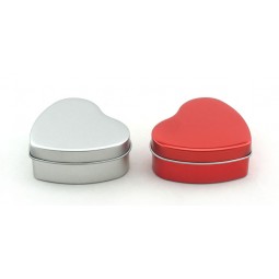 Small Heart Shape Tin Box for Candy