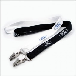 Wholesale custom Cheap Price Silk Imprinting/Imprinted Logo Custom Lanyard for Ceremony