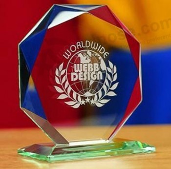 Hoтsale oem k9 crysтal award с логотипом лазера